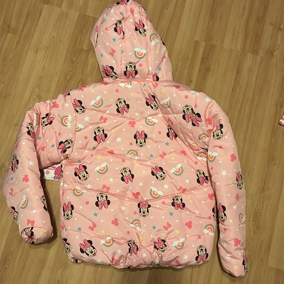 NWT Minnie, mouse puffer jacket - Picture 7 of 7